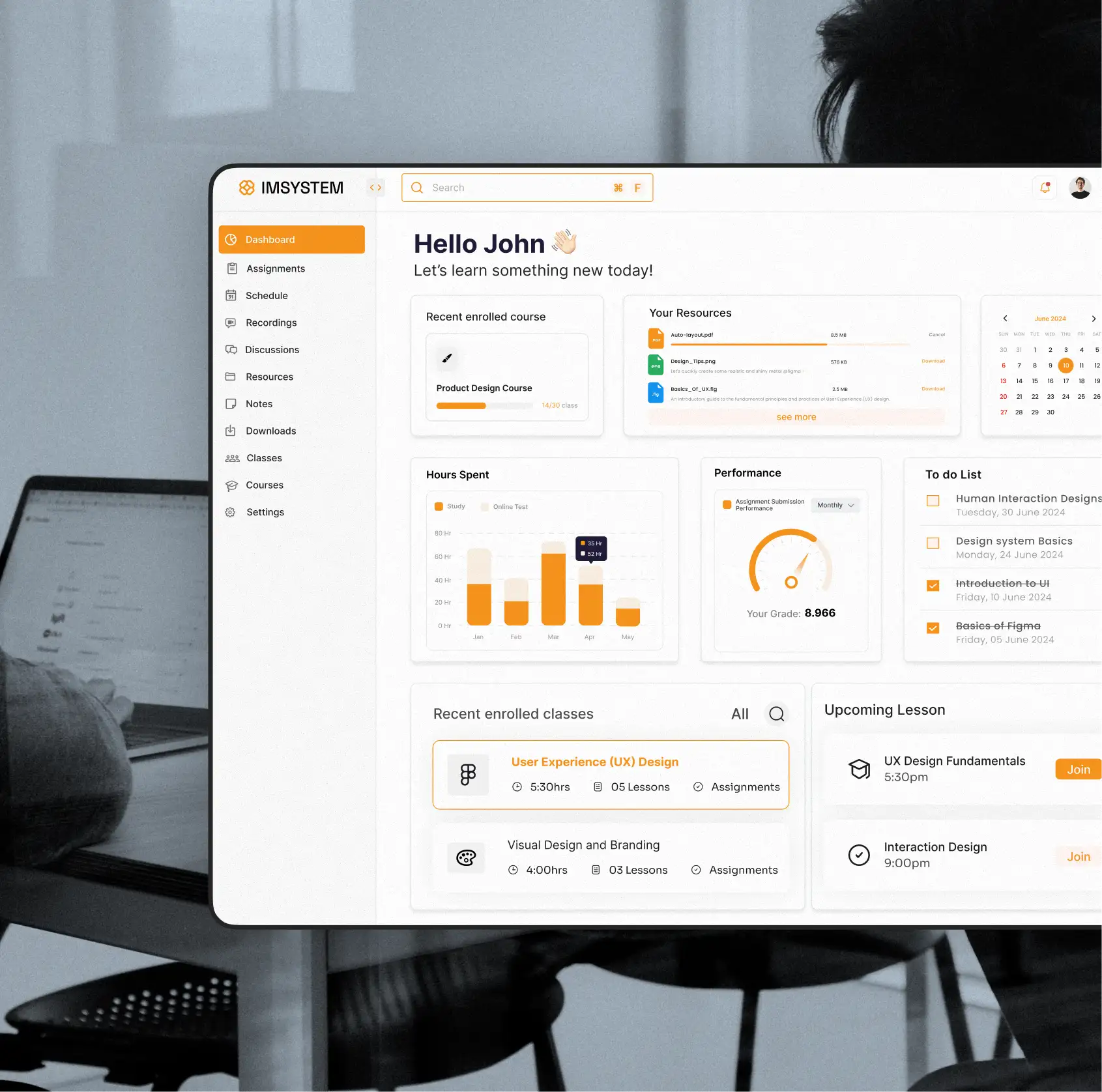 Custom Software Development Hero Section image