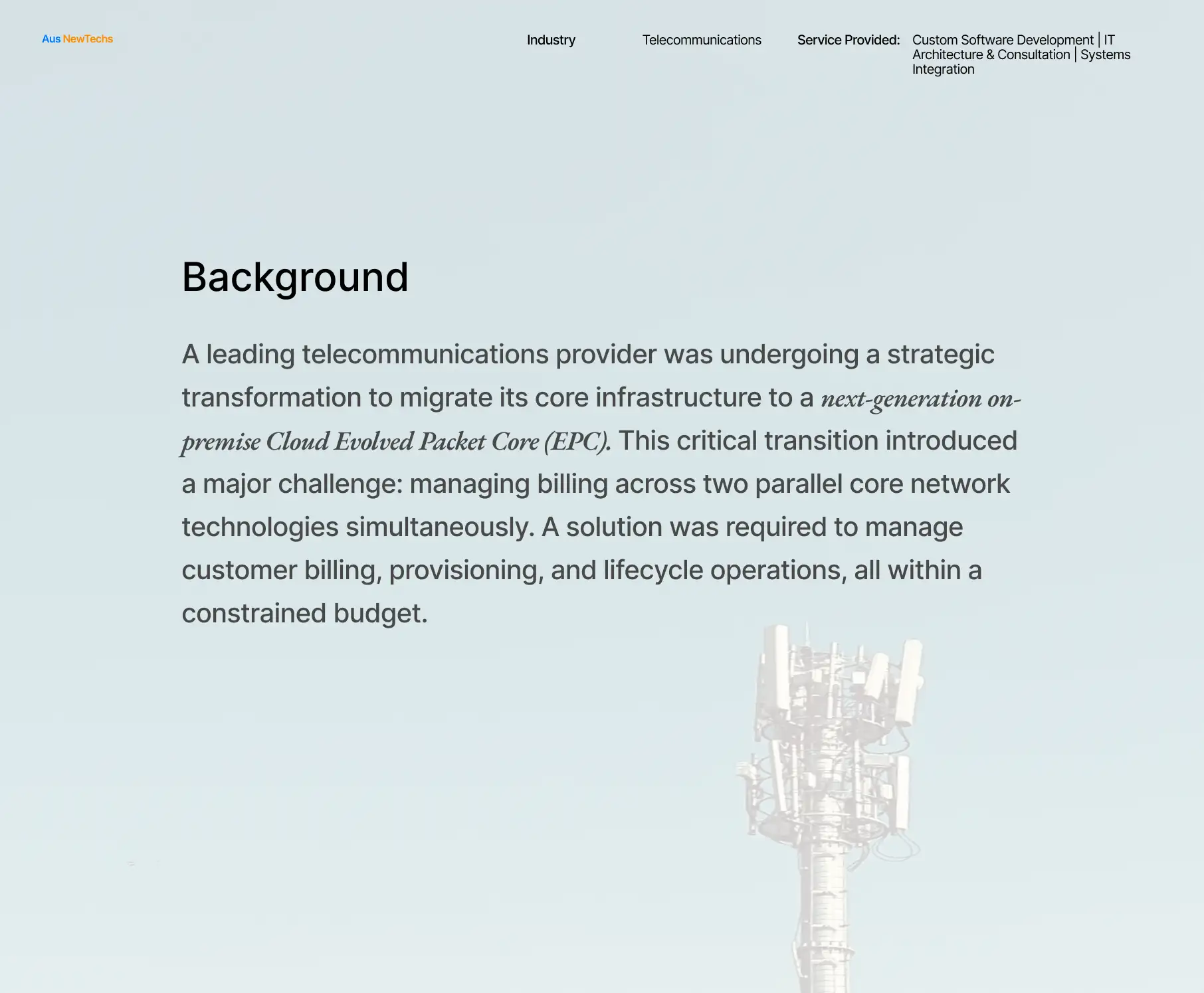 2. Telco Billing Lifecycle update