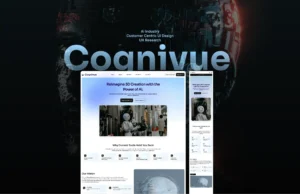 Ai 3D Product Landing Page UI Design
