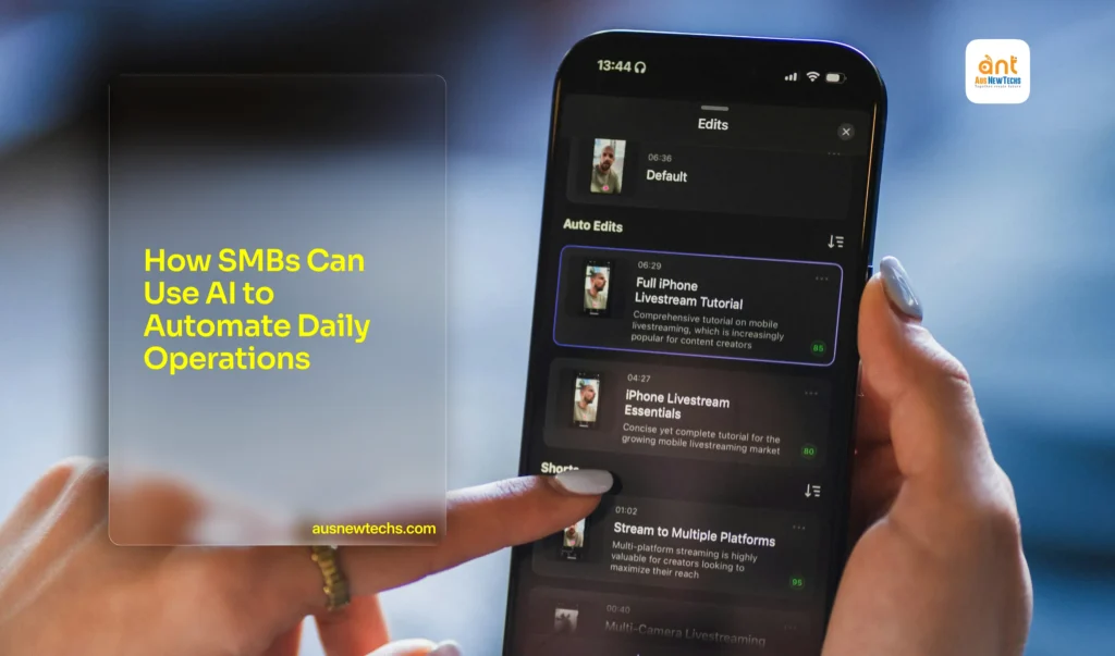 How SMBs Can Use AI to Automate Daily Operations 8 How SMBs Can Use AI to Automate Daily Operations