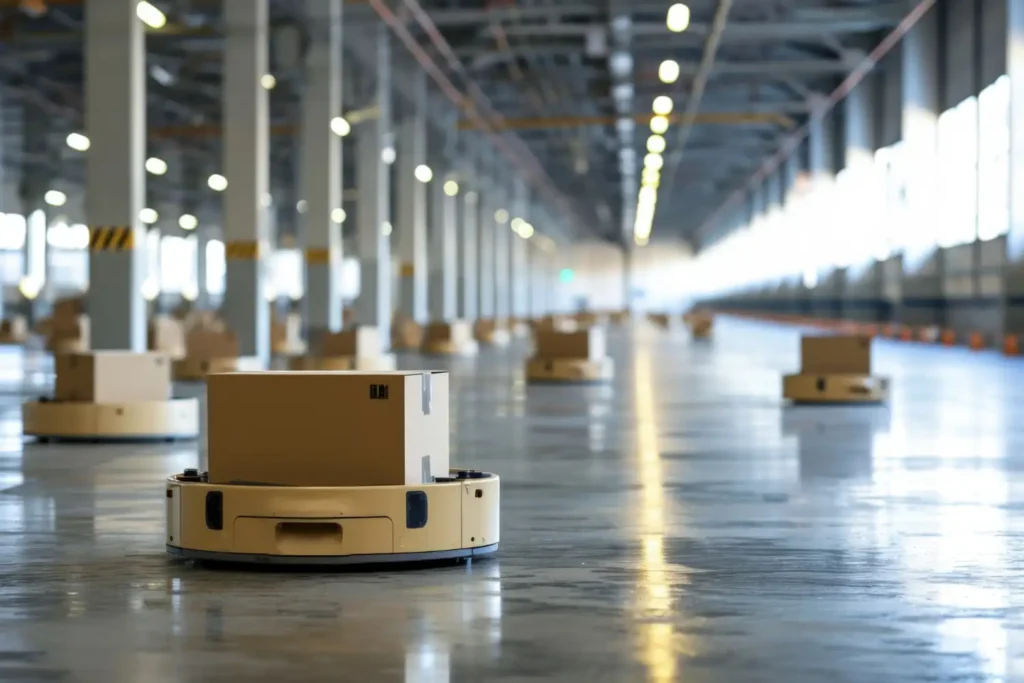IoT Sensors Installed Across Warehouse Zones img